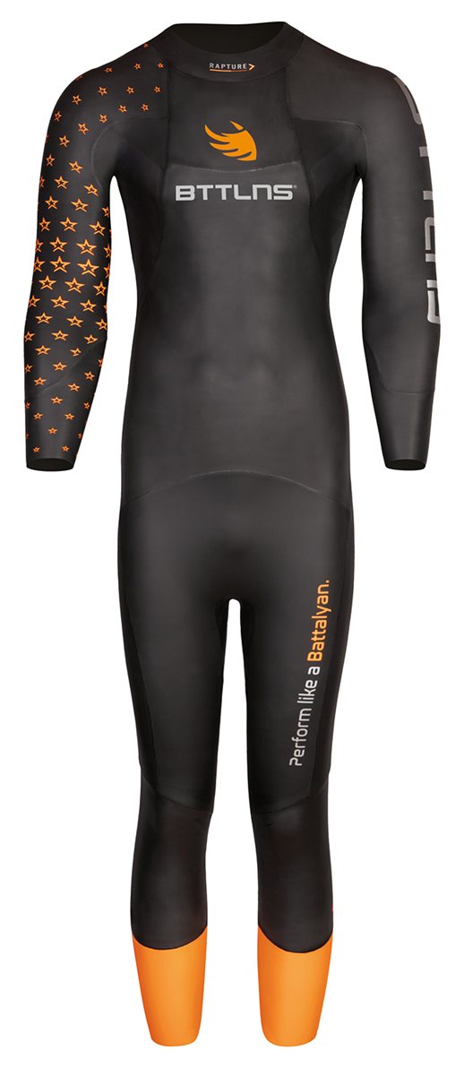 BTTLNS Rapture 3.0 wetsuit Aggressive red