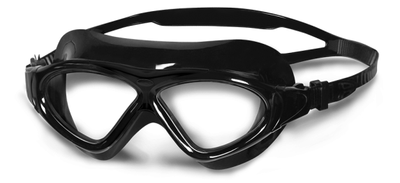 Clear lens goggles black Essovius 1.0